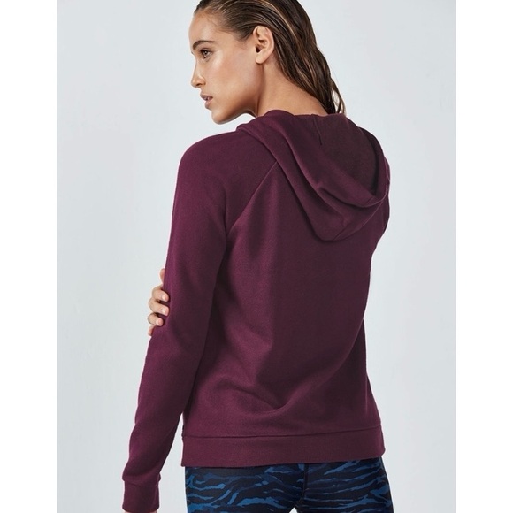 Fabletics Women's Ruby Full Zip Long Sleeve Hoodie Purple Size XS - Picture 10 of 11